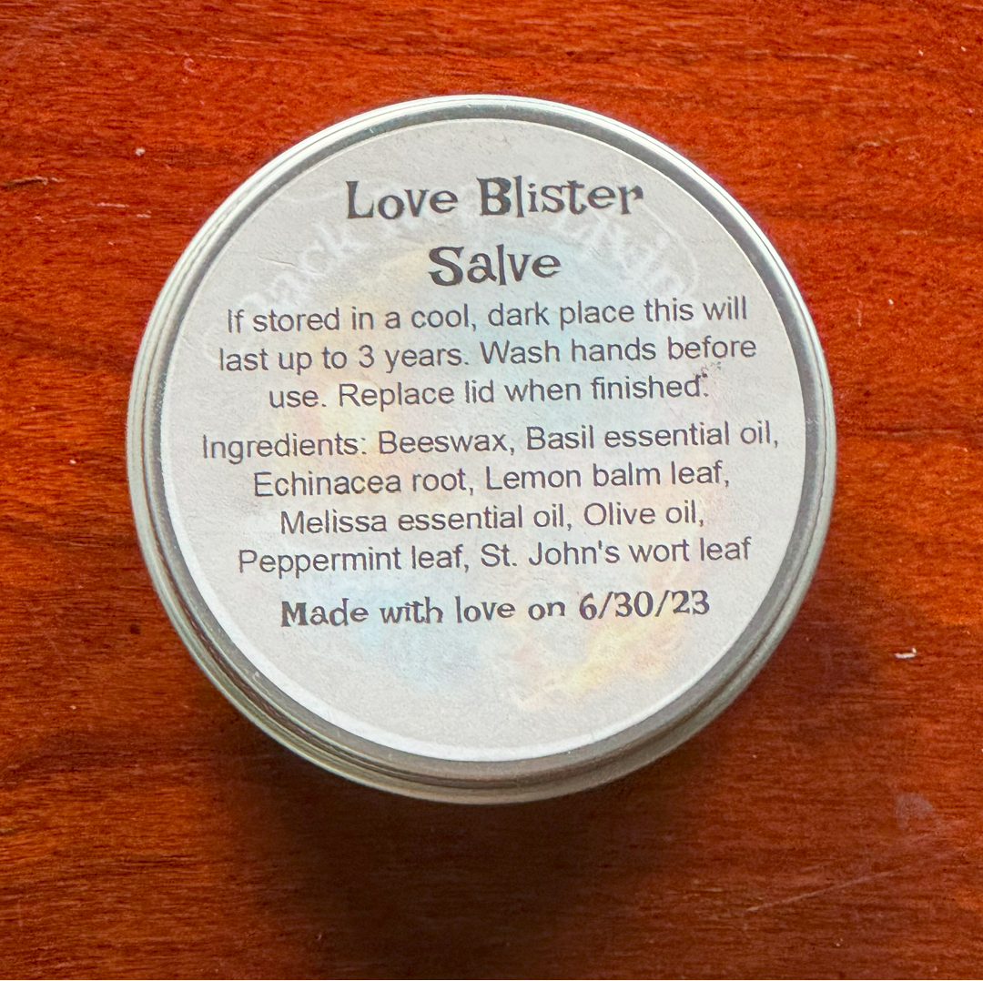 Back Road Living LLC Love Blisters Salve