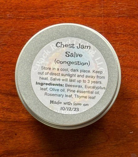 Back Road Living LLC Chest Jam Salve by The Ox Shoppe