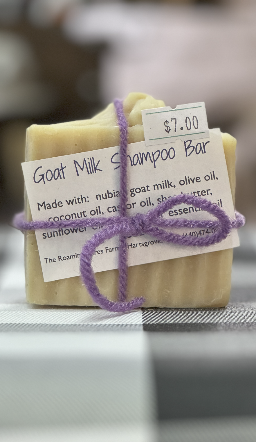 Goat Milk - Shampoo Bar