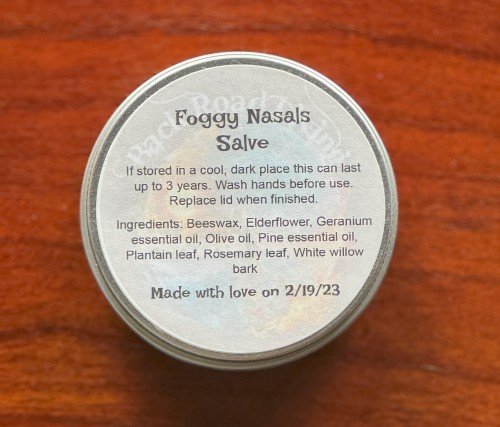 Back Road Living LLC Foggy Nasals Salve by The Ox Shoppe