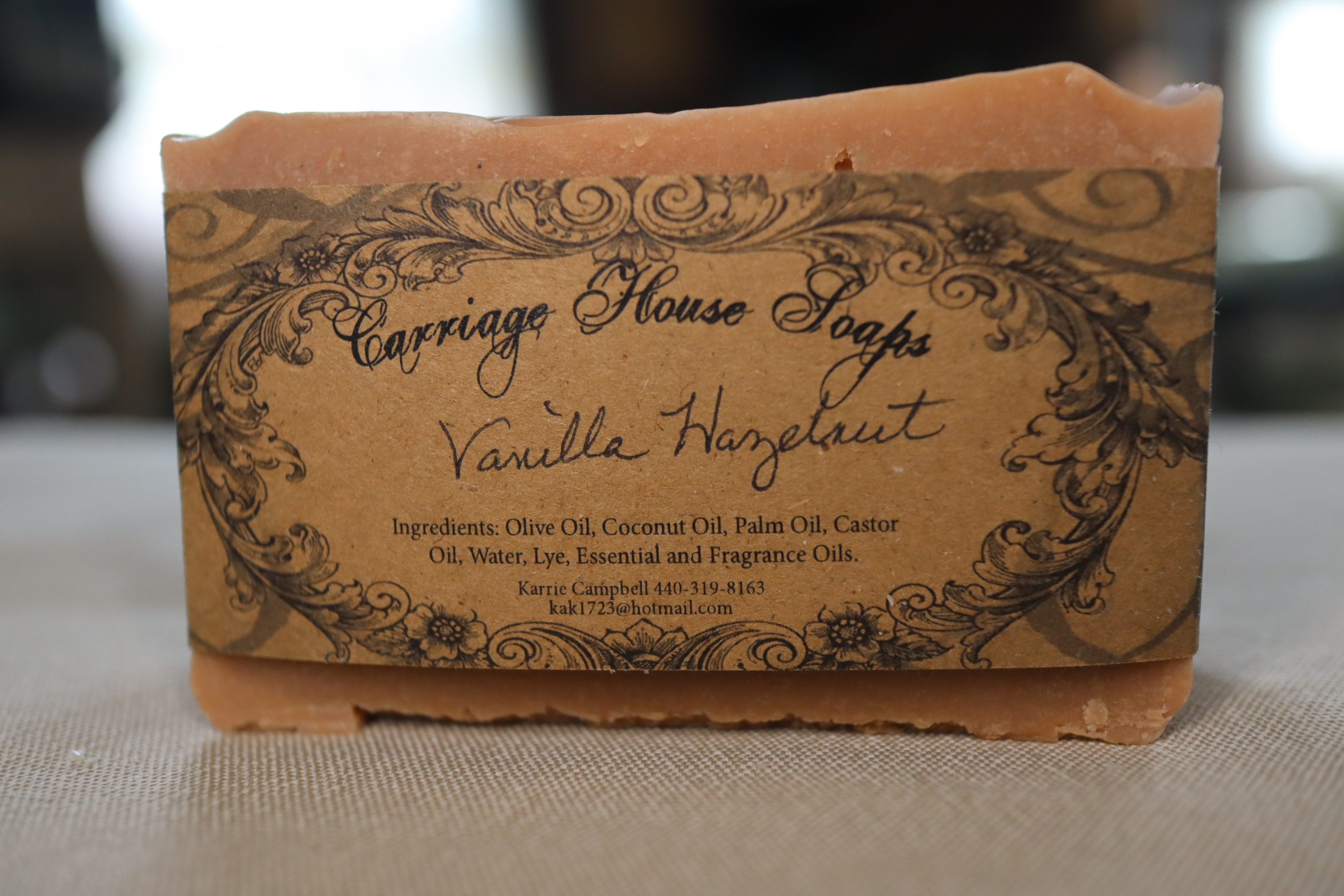 Bar Soap - Vanilla Hazelnut