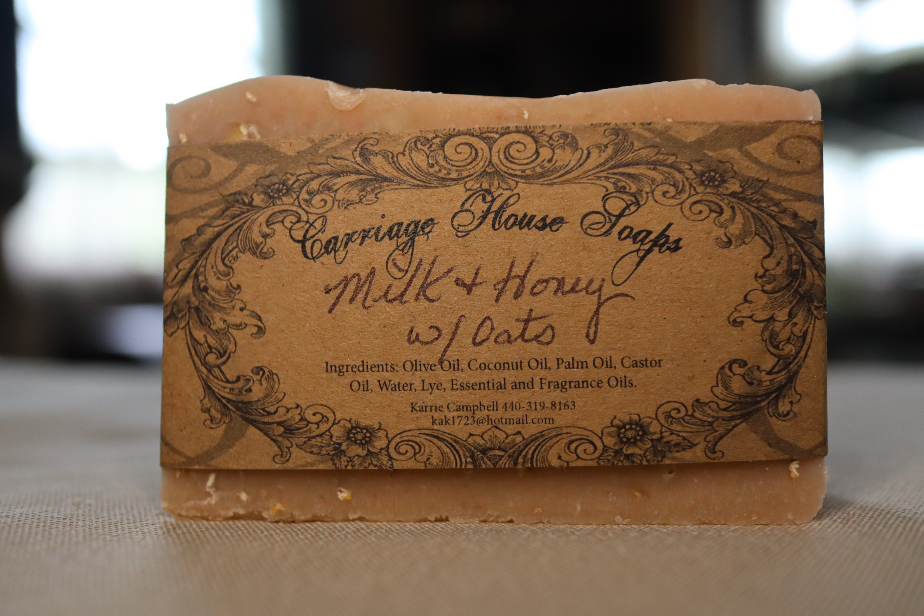 Bar Soap - Milk & Honey w/ Oats