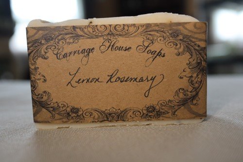 Bar Soap - Lemon Rosemary by Carriage House Soaps
